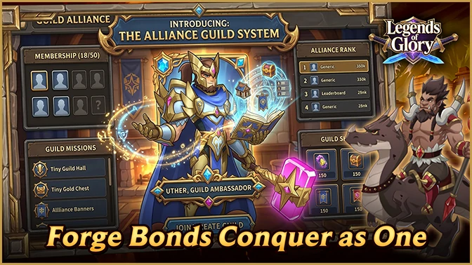 Forge bonds Conquer as one